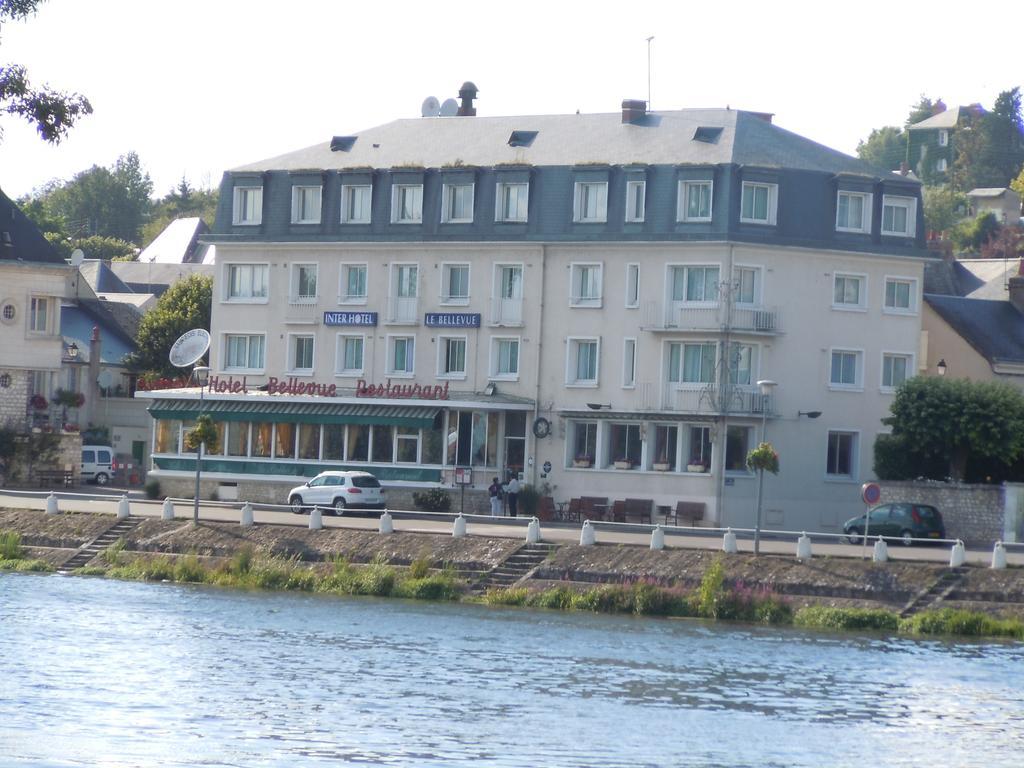 Hotel Restaurant Le Bellevue Montrichard 3 Etoiles Exterior foto